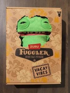 New Fuggler Vacay Vibes Smiley O'Riley Green Funny Ugly Monsters 9" Zuru - Picture 1 of 2
