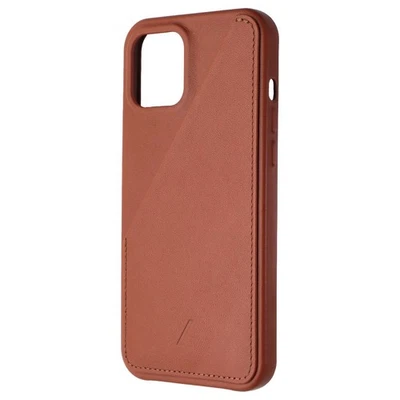 Custodia Clic Per Carta Native Union Per Apple Iphone 12 Pro Max - Pelle Tan - Immagine 1 di 3
