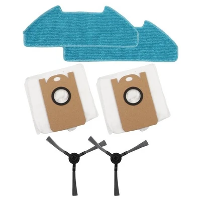 MARKENLOS Wischtuch und Staubbeutel Set für Redkey R10 Saugroboter Zubehör