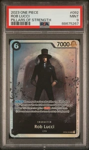 One Piece TCG Rob Lucci Pillars Of Strength OP-03 #092 PSA 9 Mint - Bild 1 von 3