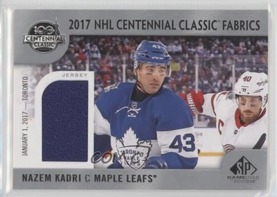 2017-18 SP Game Used 2017 NHL Centennial Classic Fabrics Nazem Kadri #CC-NK - Image 1 of 2