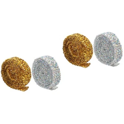 Set of 2 Strassband Selbstklebend Selbstklebendes DIY -Kleidungszubehör - Bild 1 von 4