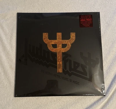 JUDAS PRIEST Reflections: 50 Heavy Metal Years SEALED 180g RED VINYL 2xLP - Image 1 of 4