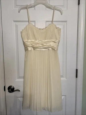Democracy Women’s Yellow Formal Dress Adjustable Straps, Size 10 - Image 1 of 4