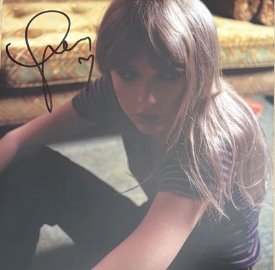 Taylor Swift signiert LP Vinyl Midnights Original Unterschrift Autogramm Signed - Bild 1 von 4