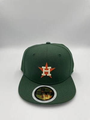 Niños New Era Houston Astros Cilantro Verde 59Fifty 6 1/2 Productos Premium Personalizados Foto 1 de 4