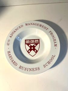 Vintage Harvard Business School 47th Advanced Management Program Bowl Dish - Picture 1 of 5