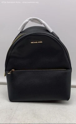 Bolso Mochila Michael Kors Para Mujer Cuero Negro Correa Ajustable Nuevo sin Etiquetas Foto 1 de 4