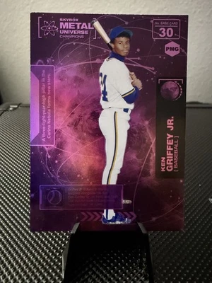 2021 Ken Griffey Jr metal universe Pink PMG Precious Metal Gems 75/75 seattle - Image 1 of 2
