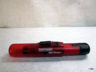 Craftsman Red Mini Driver Cordless Screwdriver 111250 no charger - image 1 of 4