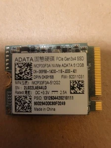 ADATA 512GB PCIe Gen3 x4 M.2 NVMe SSD Solid State Drive - Picture 1 of 1