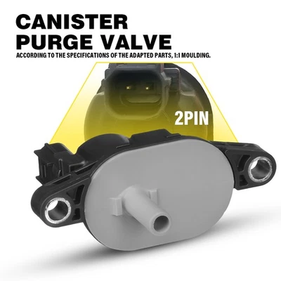 Electroválvula de purga de vapor de bote para EVAP 2007-13 Acura RL TL TSX ZDX MDX RDX Foto 1 de 4