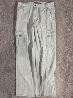 Pantalones cargo Tony Hawk vintage para hombre 34x32 tostados holgados pierna ancha patinador Y2K años 2000 Foto 1 de 4