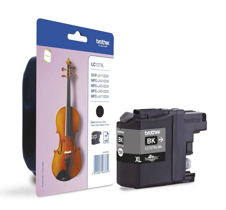 Brother LC127XLBK High Capacity Ink Cartridge - Black
