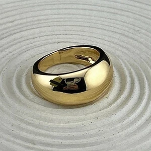 Goldfarbener Kuppel 3/5" Bandring Größe 5 auf 34. - Bild 1 von 7