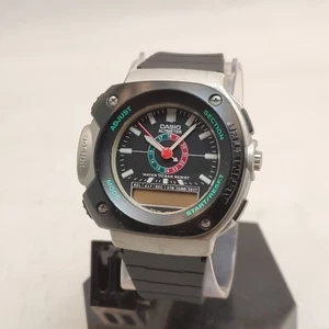 RARE VINTAGE CASIO ALTIMETER APX-100 ANALOG-DIGITAL MEN'S WATCH FOR PARTS  - Picture 1 of 10