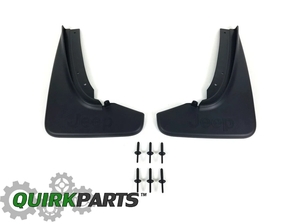 Grand Cherokee Summit 2014-2022 protectores contra salpicaduras traseros moldeados genuino Mopar 82214085 Foto 1 de 4