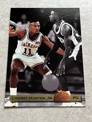 1993-94 Classic Images Draft Picks #75 Lindsey Hunter NCAA Jackson State - Image 1 of 2