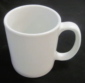 REGO White Fine Porcelain Coffee Mug Cup Excellent Condition - Picture 1 of 7