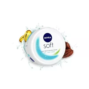 6x NIVEA Soft Light Moisturizer Cream, with Vitamin E & Jojoba Oil - 50ml - Picture 1 of 9