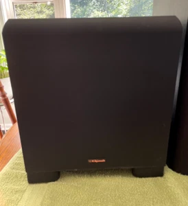 KLIPSCH KSW-100 BLACK SUBWOOFER FOR SURROUND SYSTEM 16"X14" - Picture 1 of 3