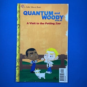 Quantum and Woody: Goat #0 Golden Book Variante Cubierta Valiant Entertainment 2014 - Imagen 1 de 3