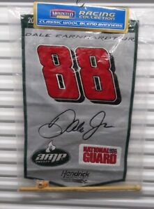 Dale Earnhardt Jr 88 Nascar Gray Wool  Blend Banner