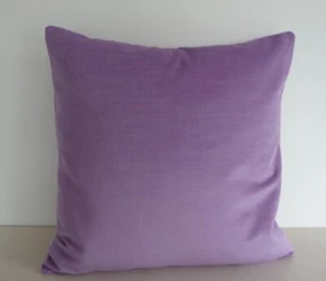 "CUBIERTA COJÍN OBLONGA DE TERCIOPELO ALGODÓN 100 % TEXTURIZADO VIOLETA" Stock limitado - Imagen 1 de 3