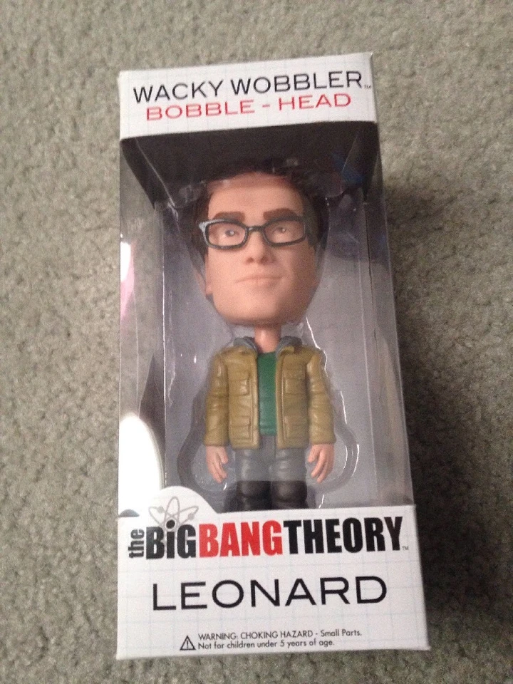 Funko Big Bang Theory: Leonard Wacky Wobbler , New, Free Shipping - Image 1 of 1