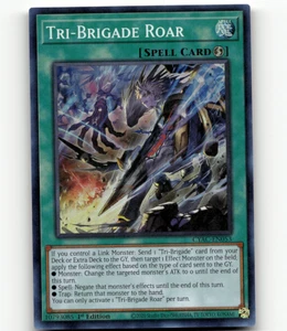 Yugioh Tri-Brigade Roar Cyberstorm Access CYAC-EN053 Super Rare - Picture 1 of 1