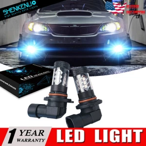 Para Subaru Impreza WRX STI 2 PIEZAS 9145 H10 LED Luz de circulación diurna Bombillas azul hielo - Imagen 1 de 12