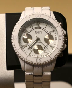 Fugatti White Dial Quartz Watch FW002-B - Picture 1 of 12