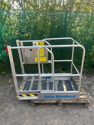 Genie Runabout Access Platform £300+vat Pedestrian Lift Man Basket cherry picker - Image 1 of 4