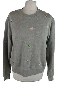 CATH KIDSTON Grey Crewneck Jumper size S Womens Pullover Outdoors Outerwear - Picture 1 of 6