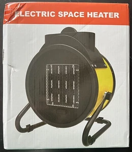 1500W Portable Electric Space Heater Garage Hot Air Fan for Indoor Adjustable - Picture 1 of 3