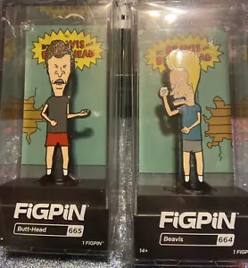 Set FiGPiN Beavis e Butt-Head #664 e #665 - Foto 1 di 10