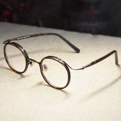 Hombres Gafas Redondas Anteojos para Mujer John Lennon Tortuga Gafas Redondas Foto 1 de 4