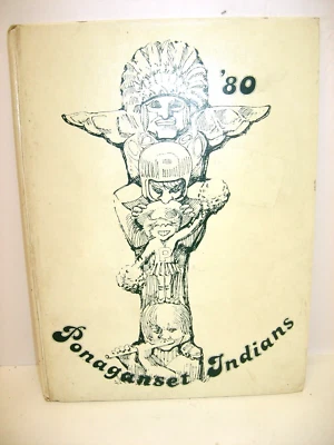 1980 Ponaganset Indians, Ponaganset Middle School, Foster-Glocester RI  Yearbook - Image 1 of 4