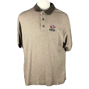 San Francisco 49ers Vintage 90s Polo Shirt Size Large By Lee Sports NFL Football - Picture 1 of 5