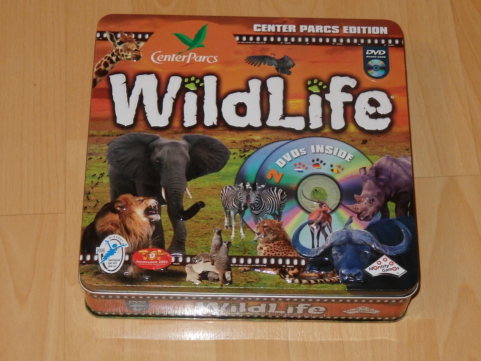 Gesellschaftsspiel - WildLife - Center Parcs Edition - mit 2 DVD von 2006 - Bild 1 von 1