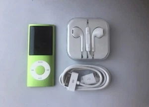 Apple iPod nano 4th Generation Green (8GB) Mint - Picture 1 of 3