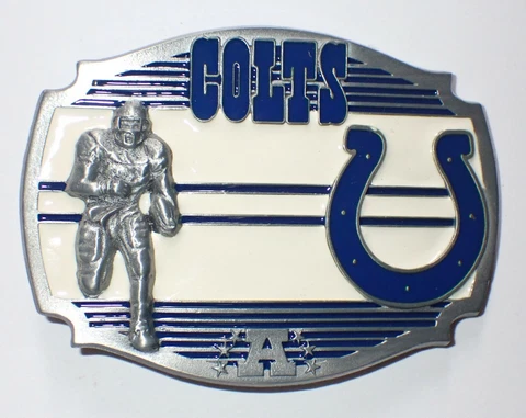INDIANAPOLIS COLTS BELT BUCKLE LICENSED NEW! Cover