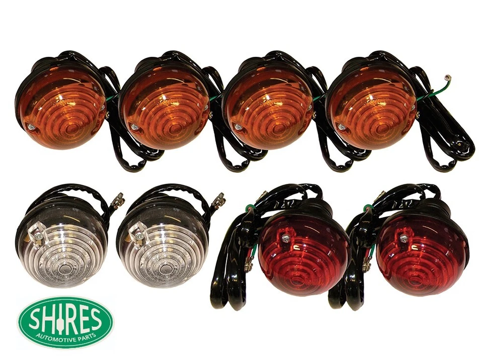 DA1077 Land Rover Series & Defender Side Stop Tail & Indicator Light Set  DA1077 - Image 1 of 1