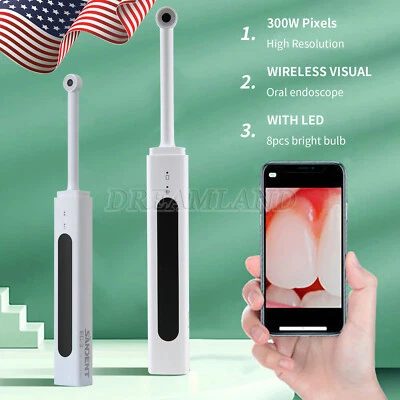 Cámara intraoral dental WiFi inalámbrica inalámbrica 3,0 megapíxeles HD imagen clara Foto 1 de 4