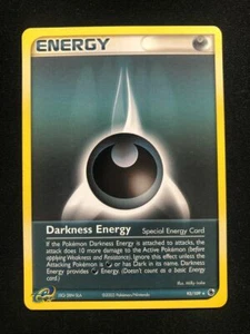Pokemon 93/109 Darkness Energy Rubí y Zafiro No Holo Raro - Imagen 1 de 2