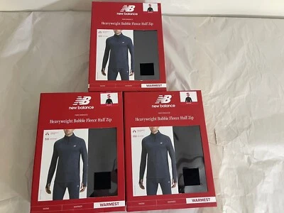 New Balance Quality Thermal Base Layer Long Sleeve Shirt-Bubble Fleece Men Sz S - Image 1 of 4