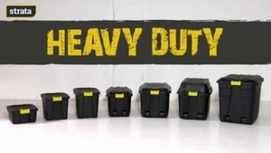 Strata Heavy Duty Storage Box various sizes available 24L - 190L - Picture 1 of 34