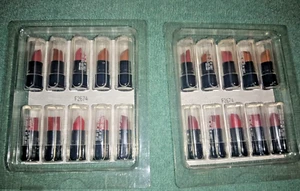 AVON ULTRA COLOR LIPSTICK BULLET 10 SAMPLES~LOT OF 2~DISCONTINUED NOS~L@@K - Picture 1 of 4