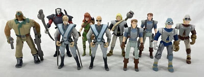 XYBER 9 New Dawn Bandai 1999 Mixed Lot of 10 Action Figures with Accessories VG+ Foto 1 de 4