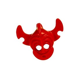 1X Lego Mask Minifigure Islander Red King Kahuka Island 6236 PI068 4160978 6030